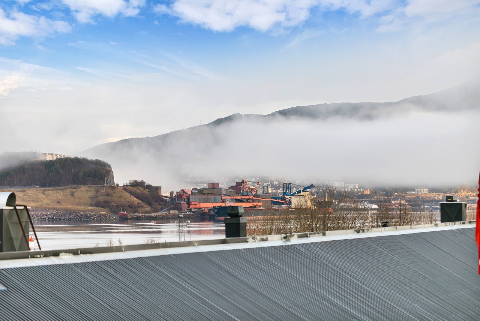 Utsikt fra balkongen. Galleribilde