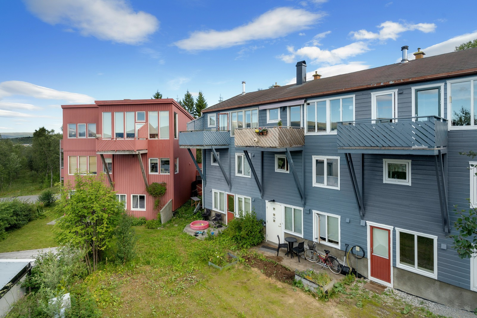 Egen inngang til hybel