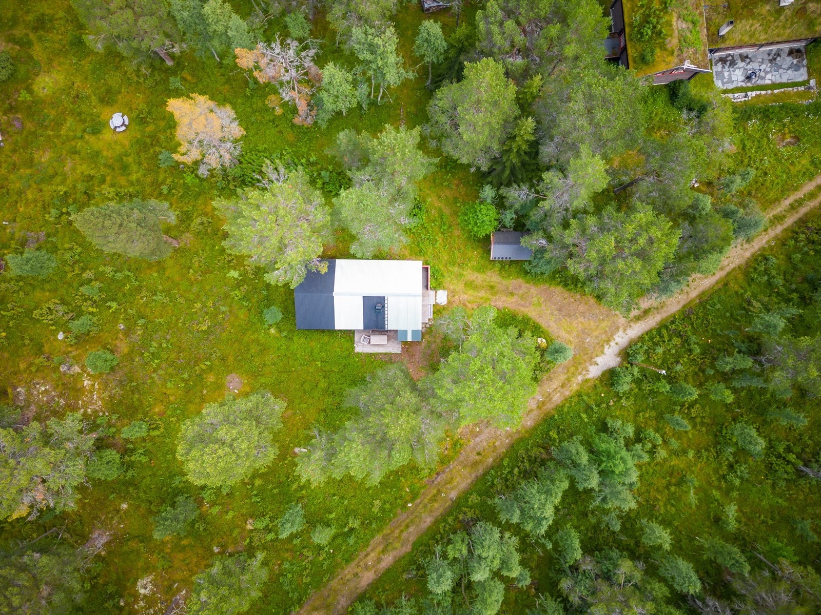 Dronefoto Galleribilde