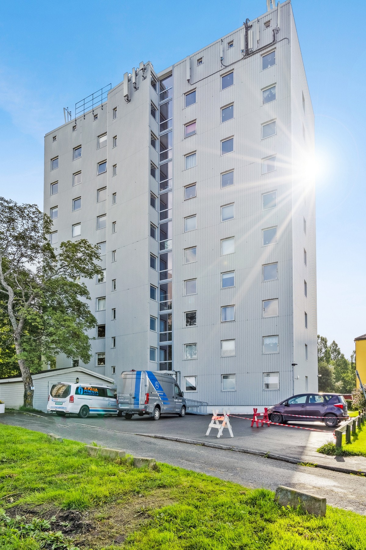 Fasadebilde. Galleribilde