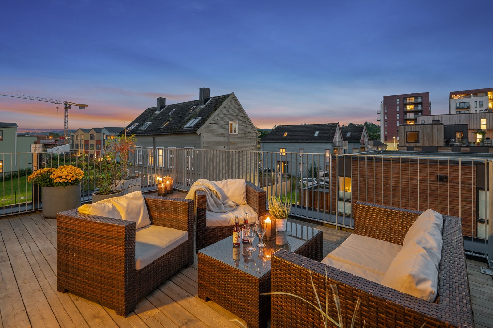God plass til utemøblement. Galleribilde
