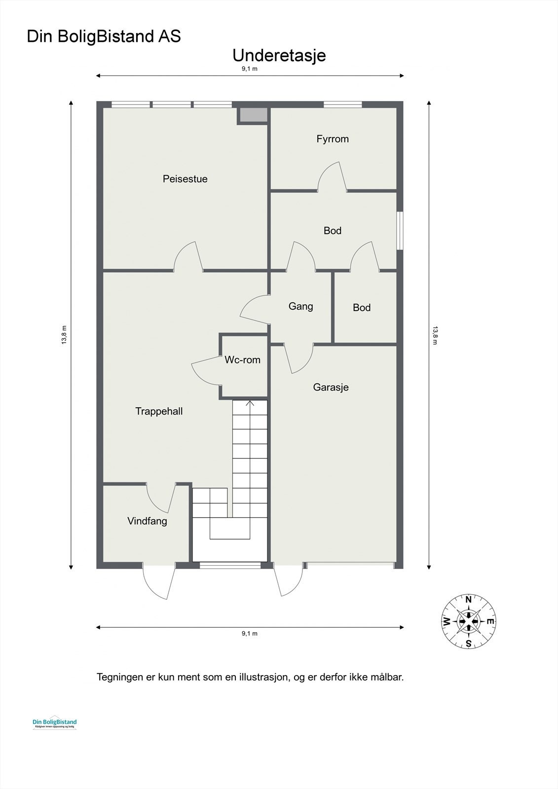 Underetasje Galleribilde