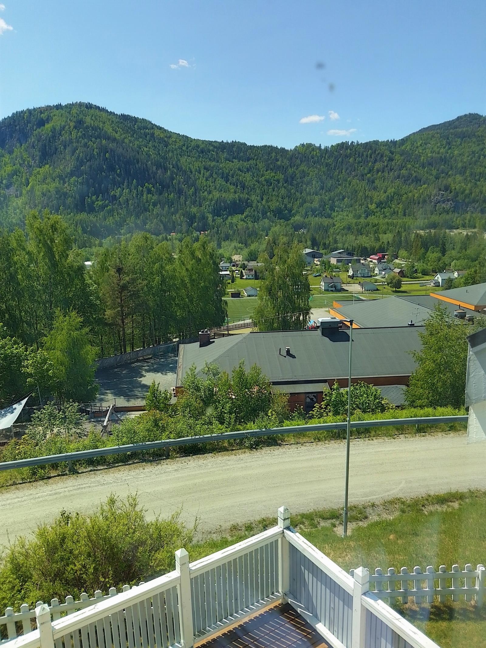 Utsikt fra veranda Galleribilde
