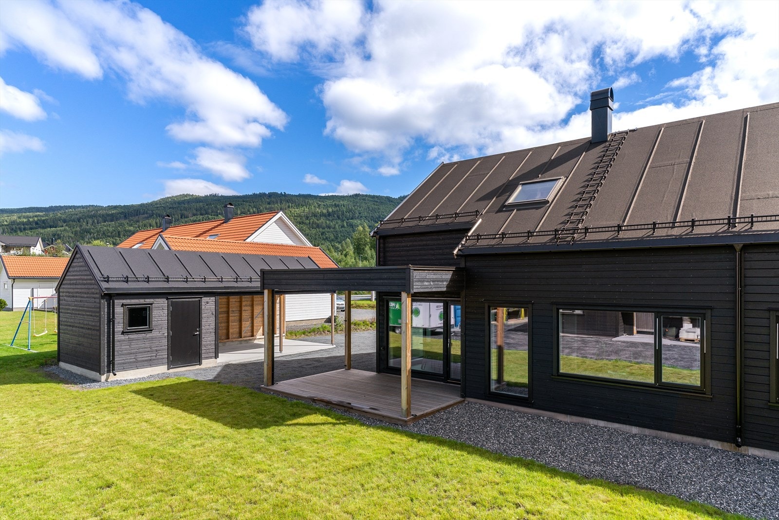 Boligen stod ferdig i 2022 og har en gjennomgående god standard. Galleribilde