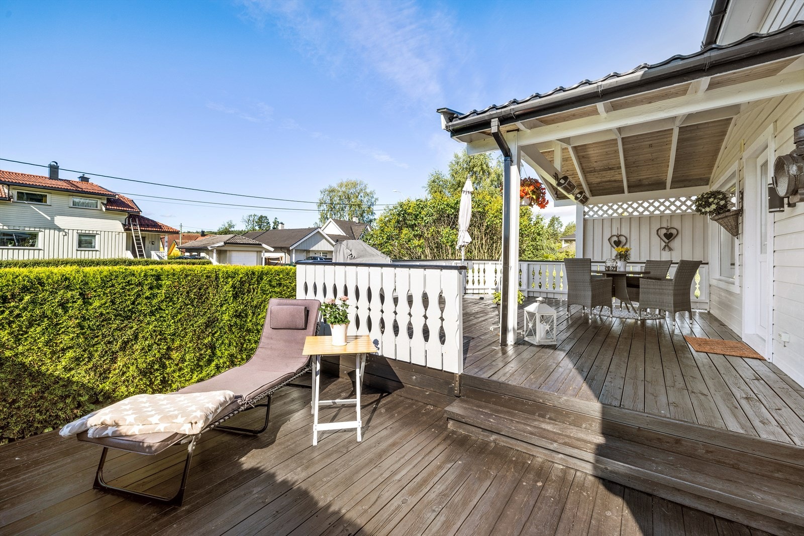 Hyggelig solplass. Galleribilde