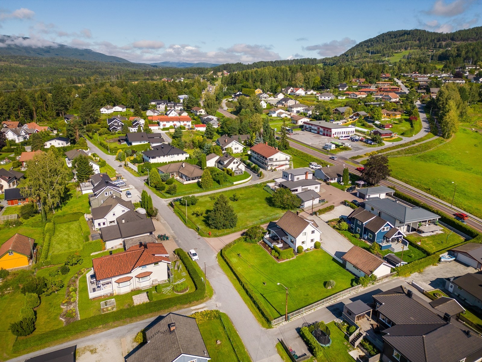 Kort vei til Hoensmarka og fine turmuligheter på Holtefjell. Galleribilde