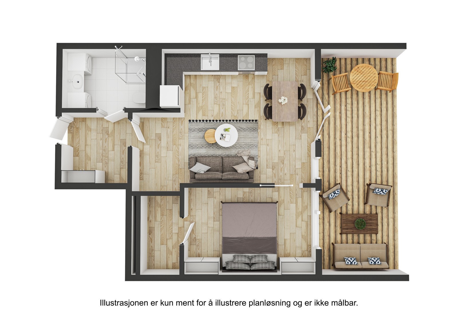 Planskisse Galleribilde