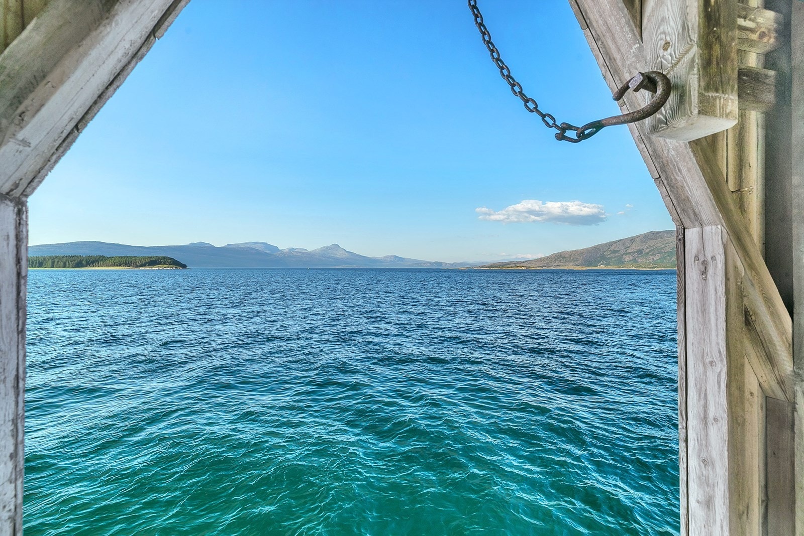 Utsikt fra 2. etg. i brygghuset Galleribilde