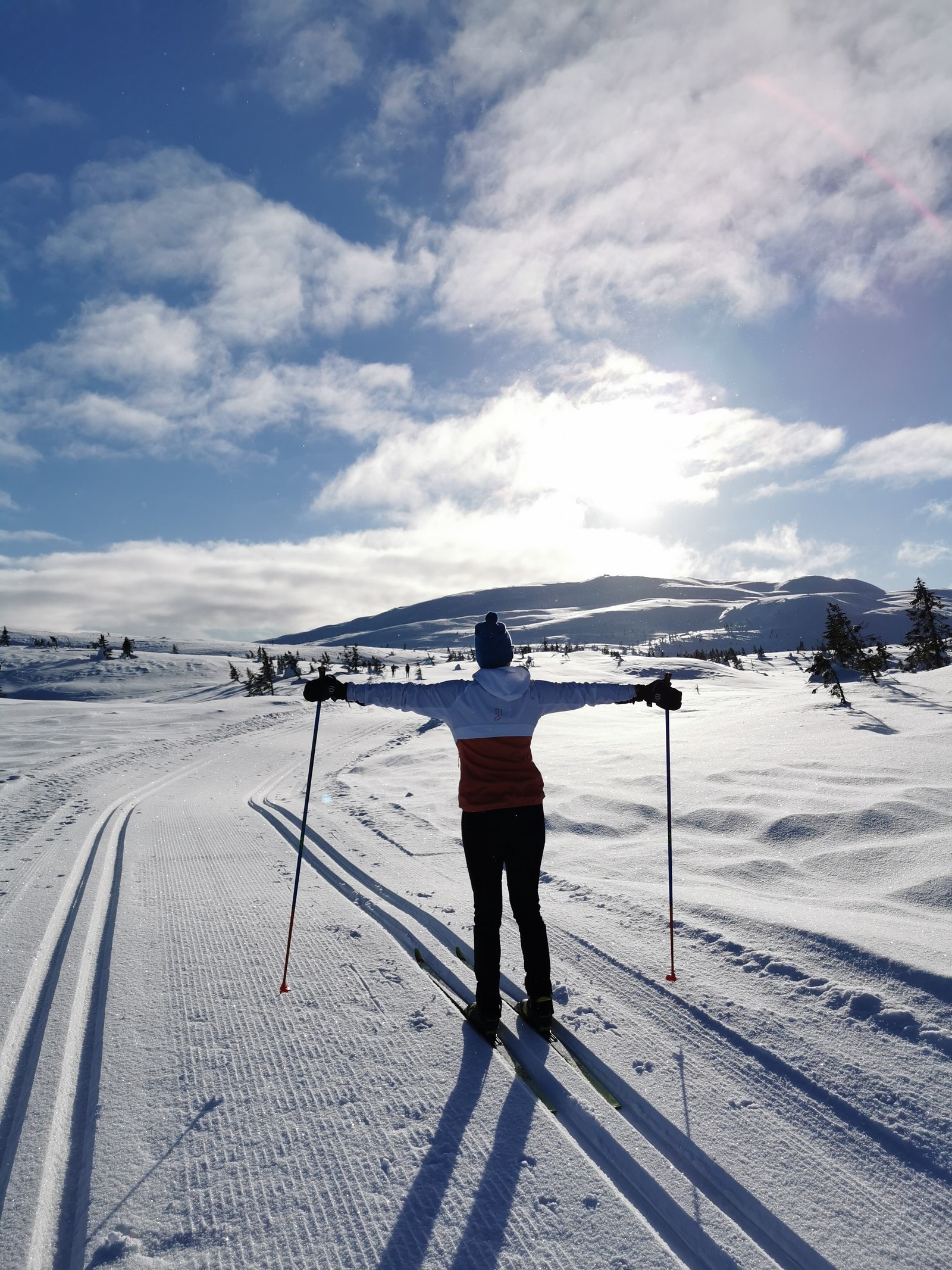 Skitur i nærmiljøet. Galleribilde