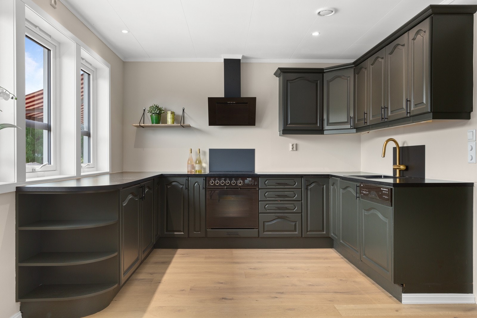 Her er det godt med plass for kokken. Galleribilde