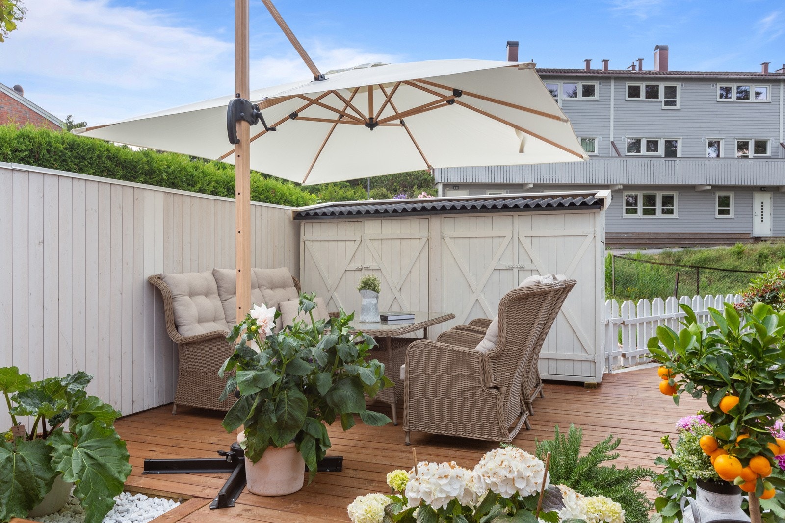 Her er det et lunt og skjermet hjørne Galleribilde