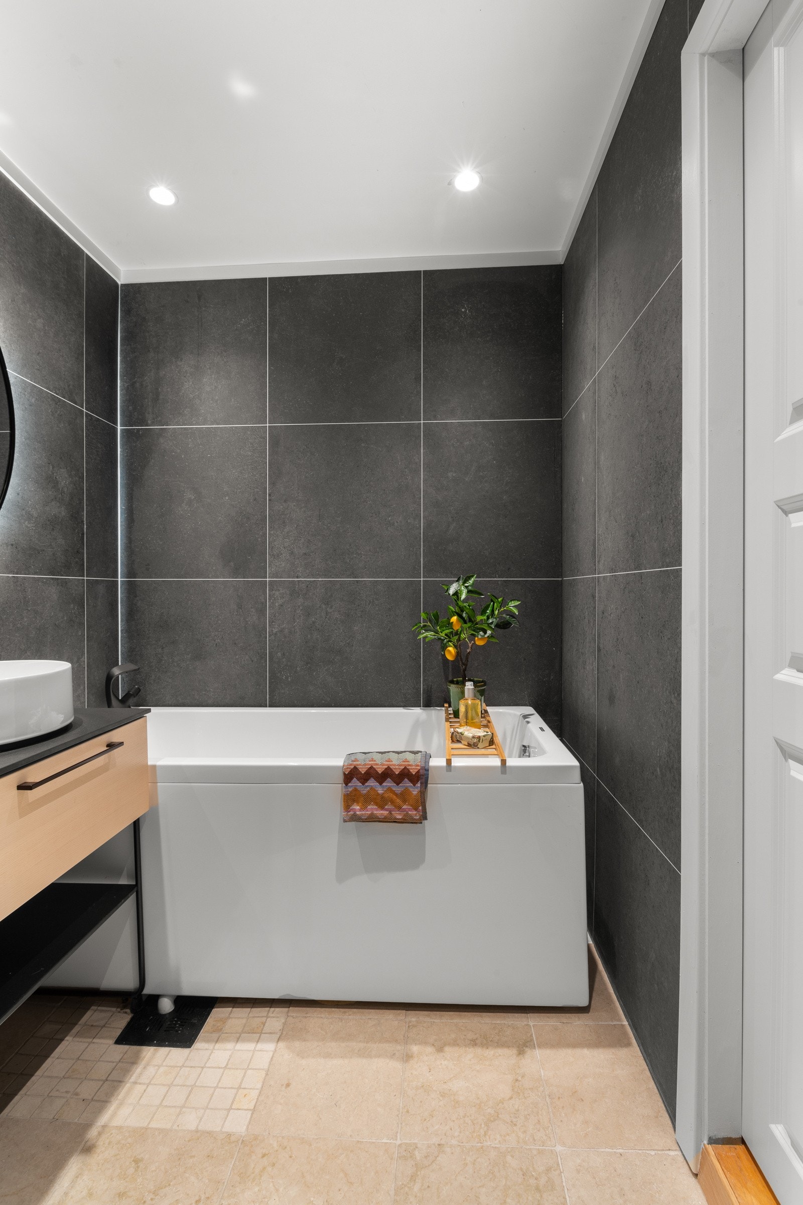 Deilig med badekar på kalde dager Galleribilde