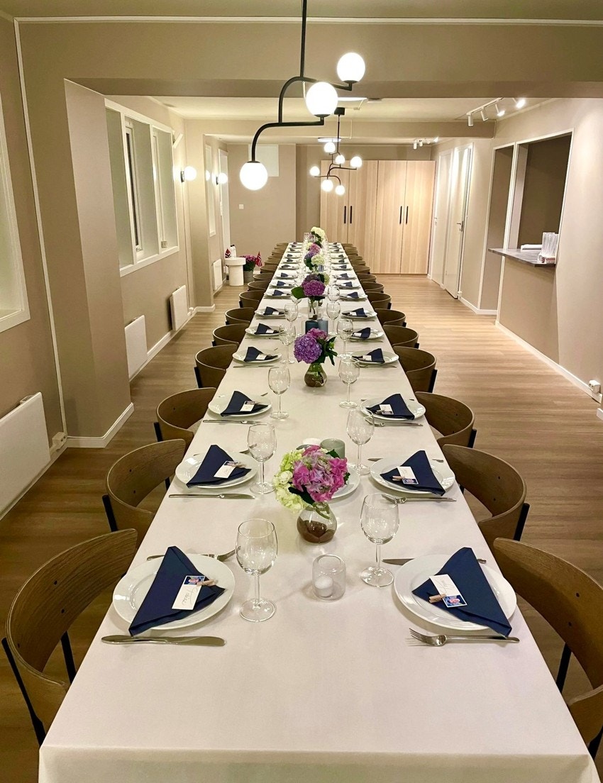 Felleslokalet til borettslaget som kan leies for 400,- pr dag av beboere i brl. Galleribilde