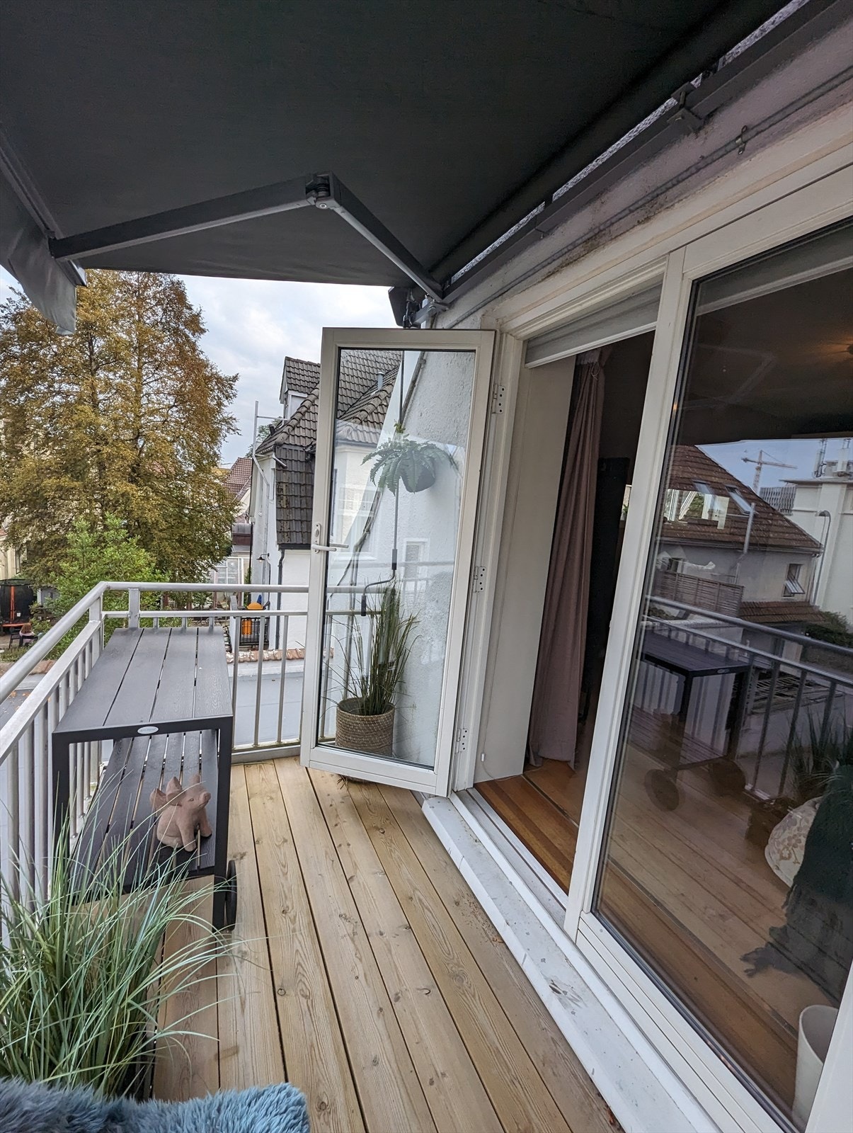 Balkong fra soverom / Balcony from the bedroom Galleribilde
