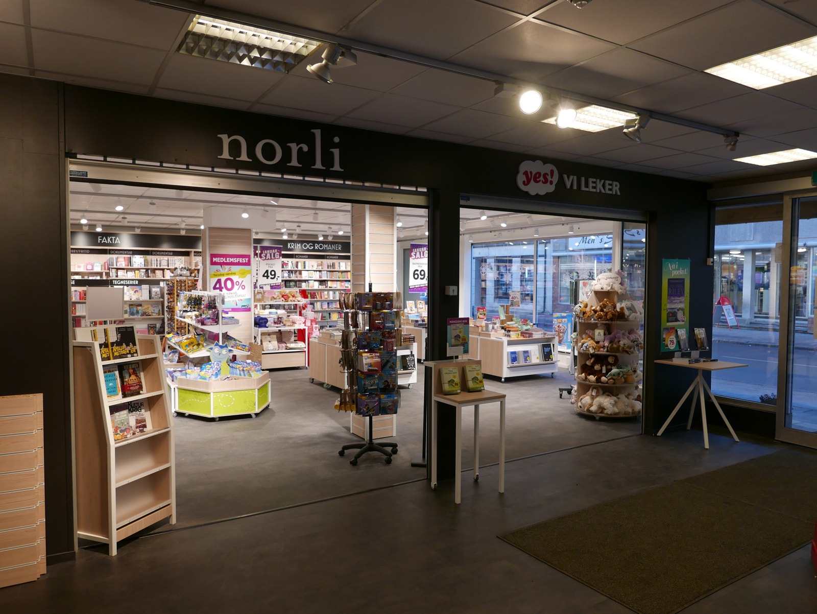 Norli åpnet november 2021 Galleribilde