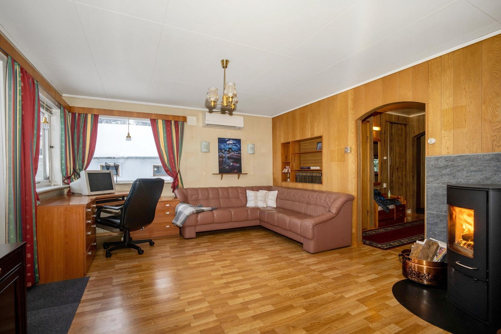 Muligheter for flere sittegrupper/spiseplass i stue Galleribilde