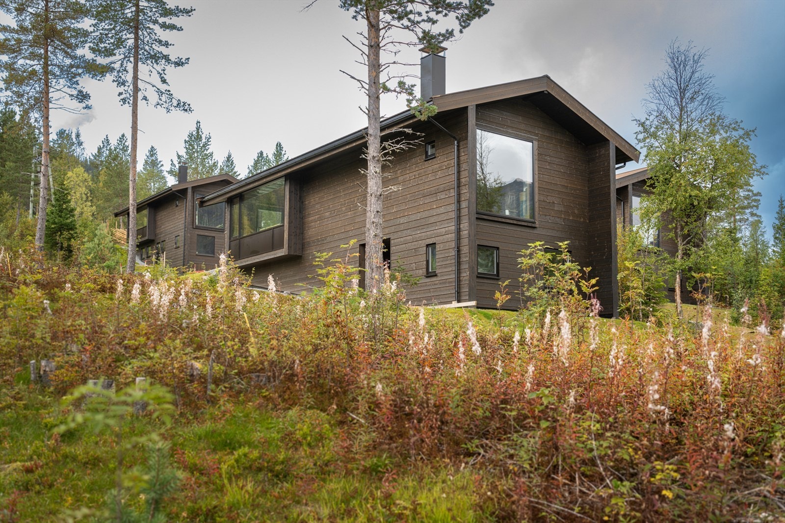 Hytta er estimert klar for overlevering i desember. Galleribilde