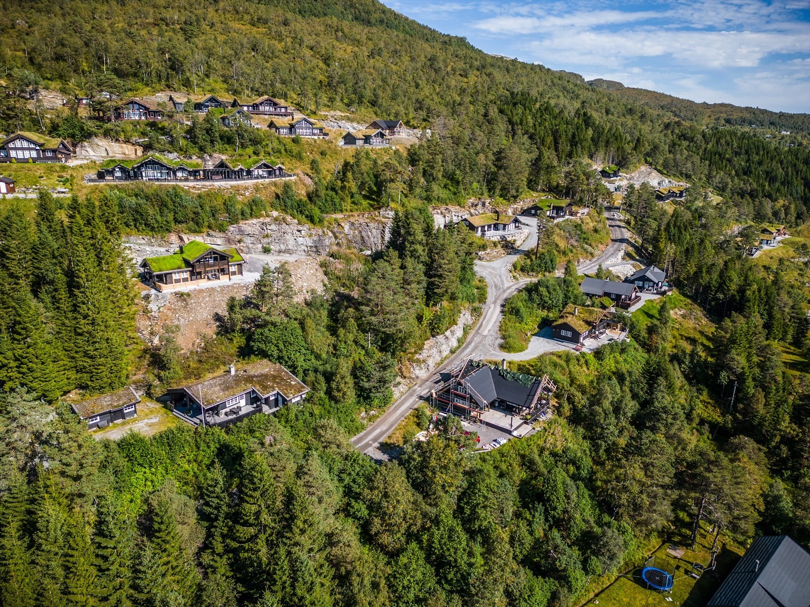 - Lett tilgang til turområder, preparerte skiløyper og alpinanlegg - Galleribilde