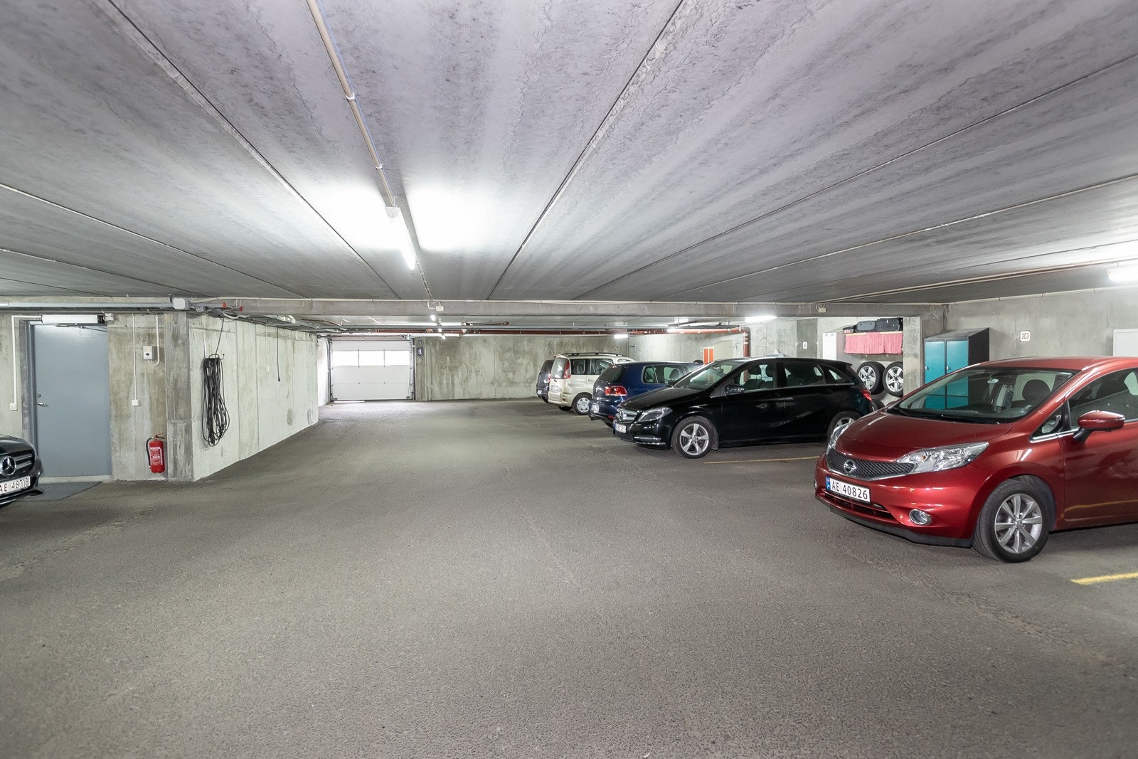Ryddig garasjeanlegg Galleribilde