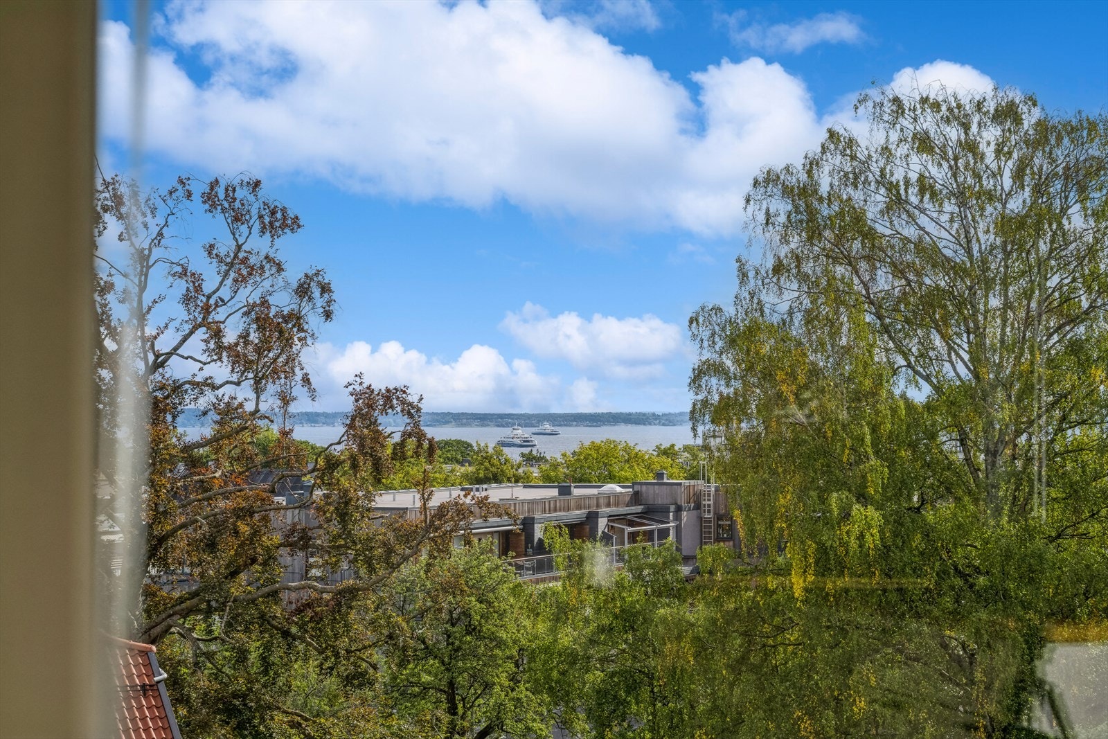 Utsikt fra soverom. Galleribilde