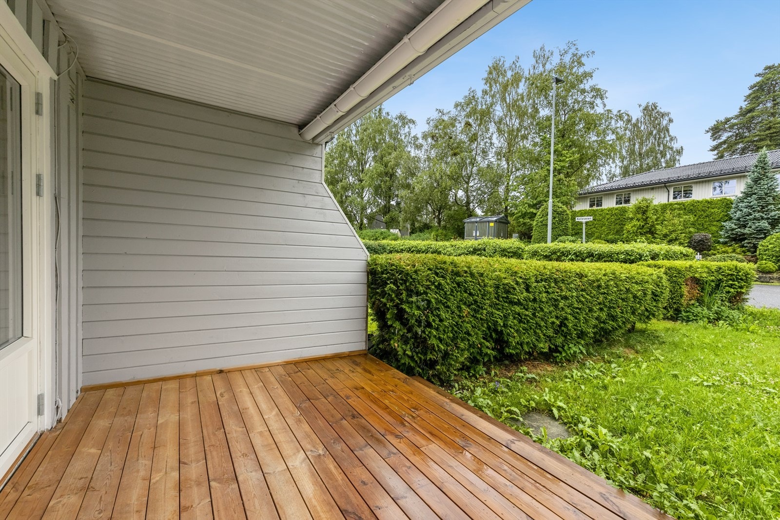 Terrassen er målt til ca. 12 m². Galleribilde