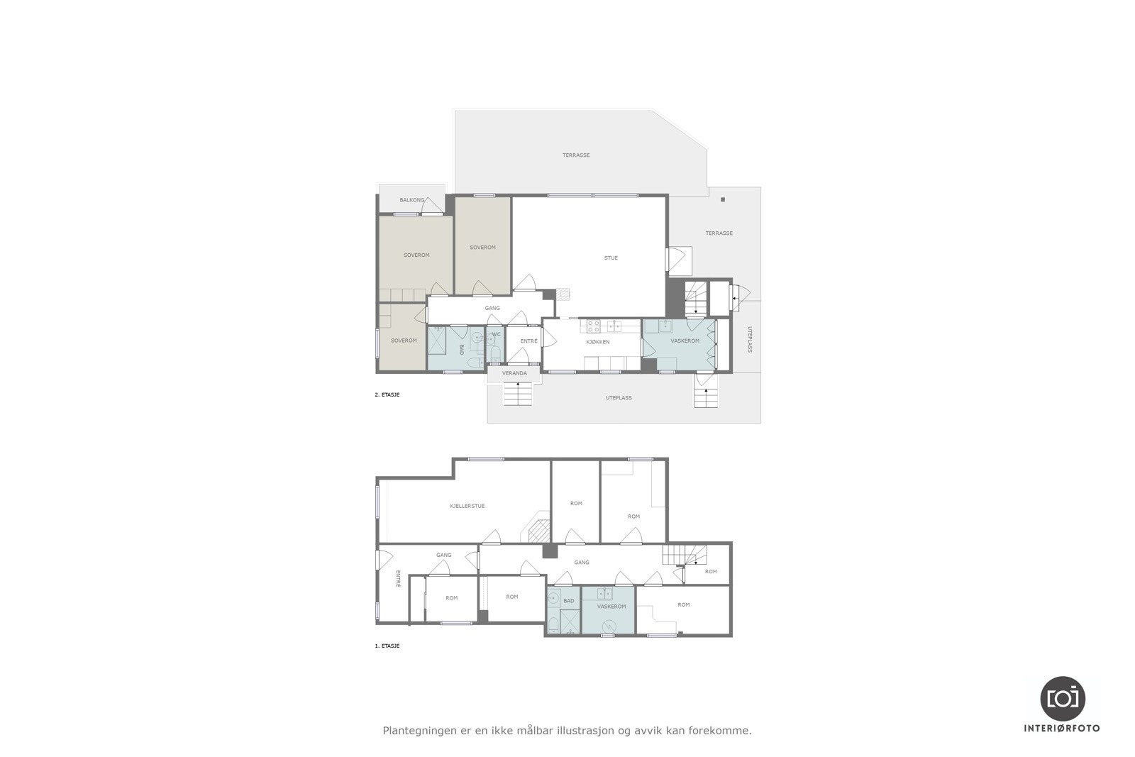 Plantegning Galleribilde