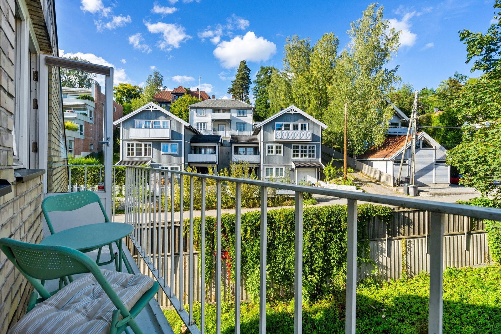 Utsikt fra ballkongen Galleribilde