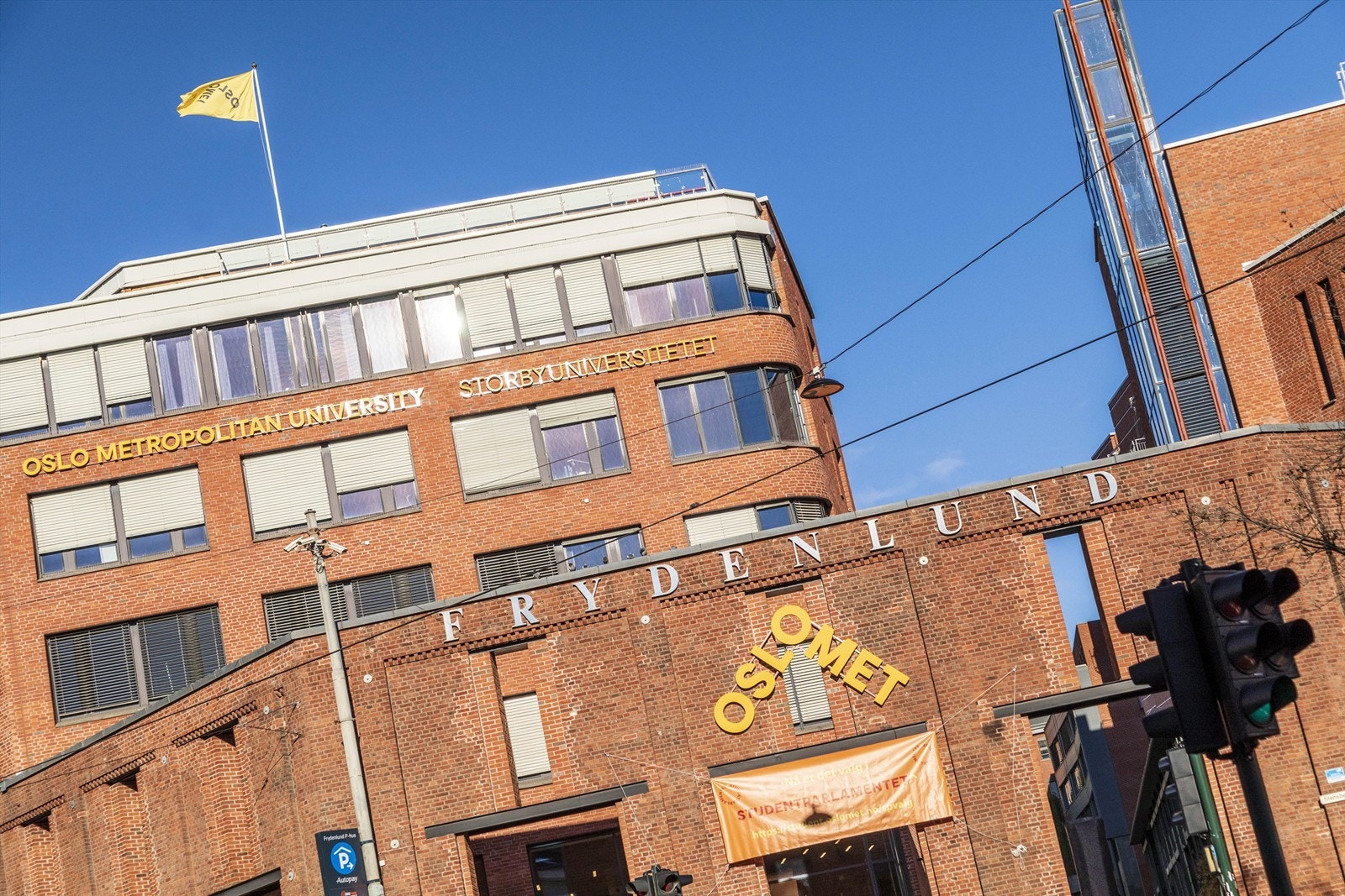 OsloMet ligger i umiddelbar nærhet Galleribilde