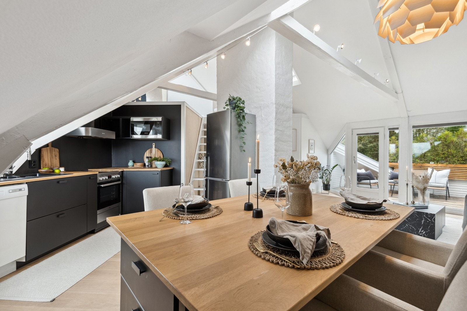 Kjøkkenet er fra 2019 Galleribilde