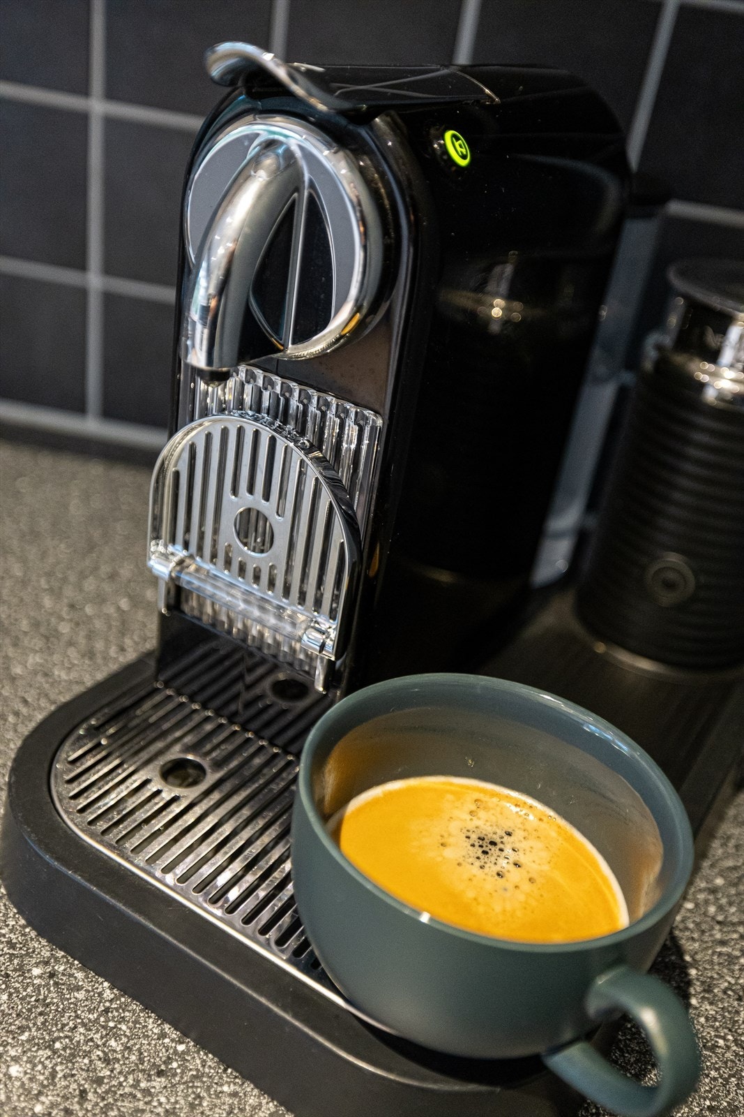 Her kan man starte dagen med utsikt mot Ulriken og en god kopp kaffe! Galleribilde