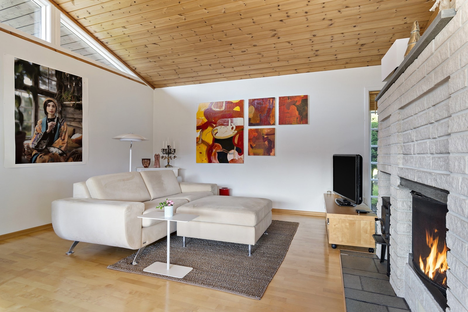 TV stue Galleribilde