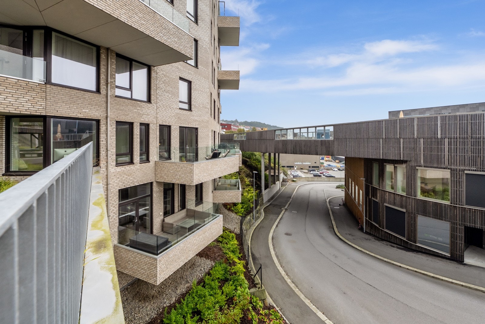 Byfjordparken barnehage like utenfor døren. Galleribilde