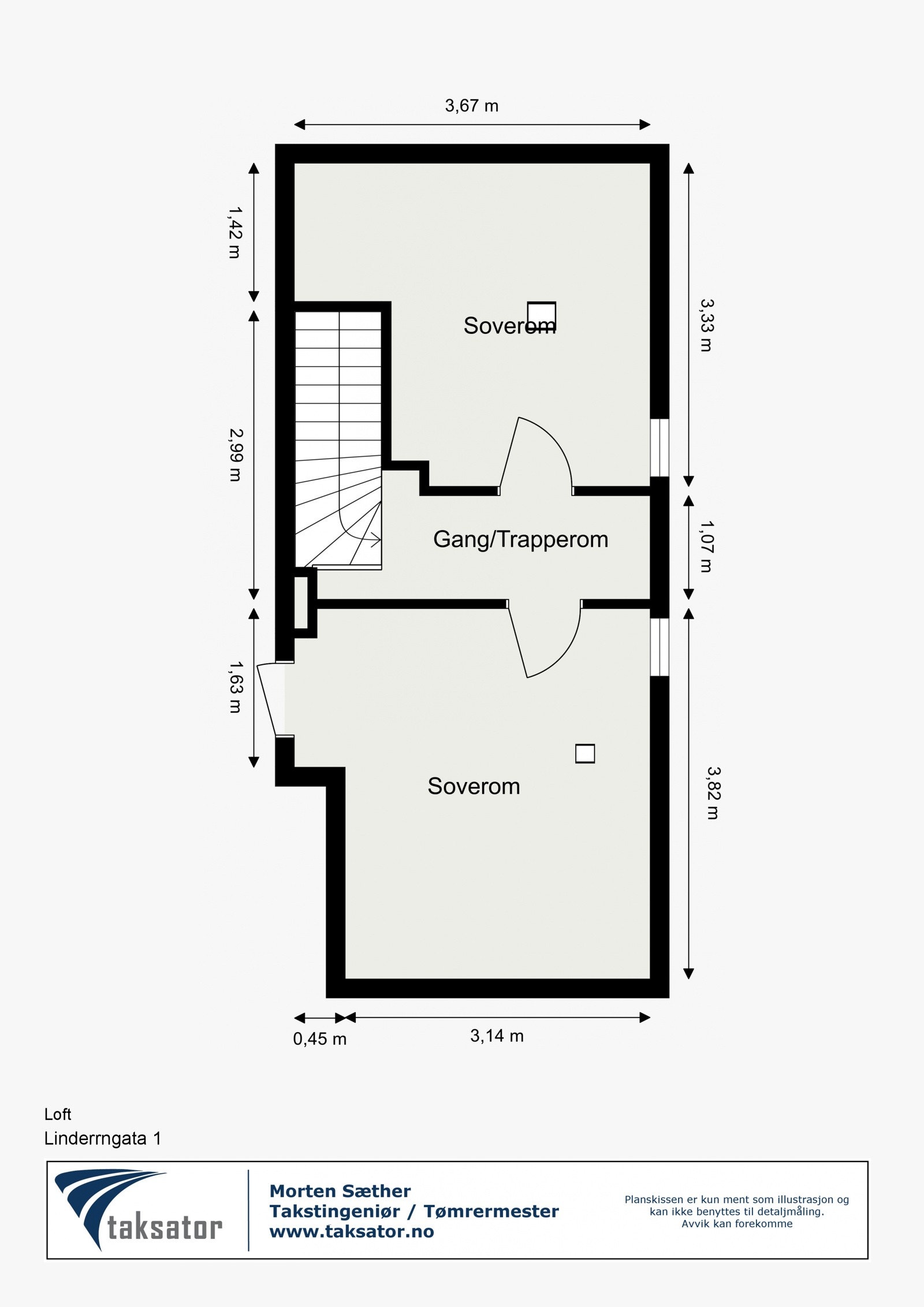 Linderrngata 1 - Loft Galleribilde