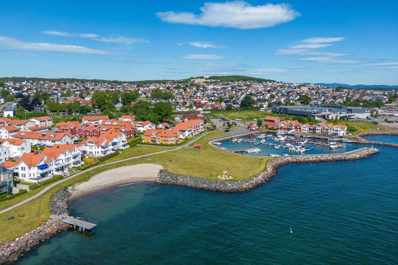 Flotte Strandparken. Galleribilde