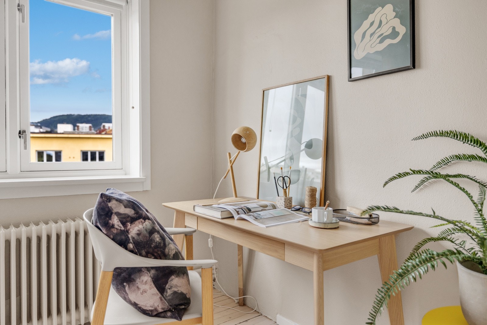 God plass for hjemmekontor! Galleribilde