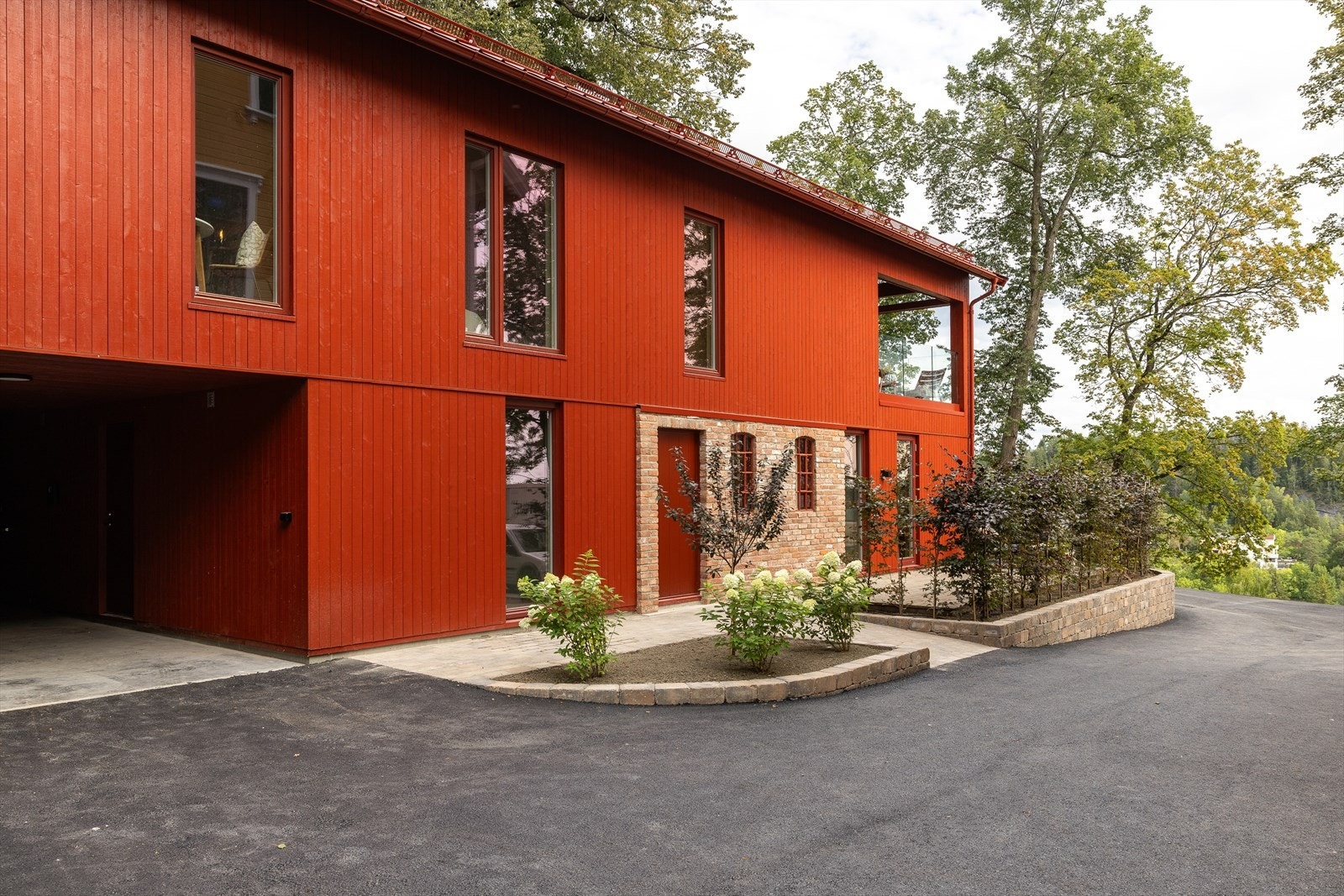 Fasade - Gjennomgående høy standard og solid håndverk i prosjektet Rosenvilde Galleribilde