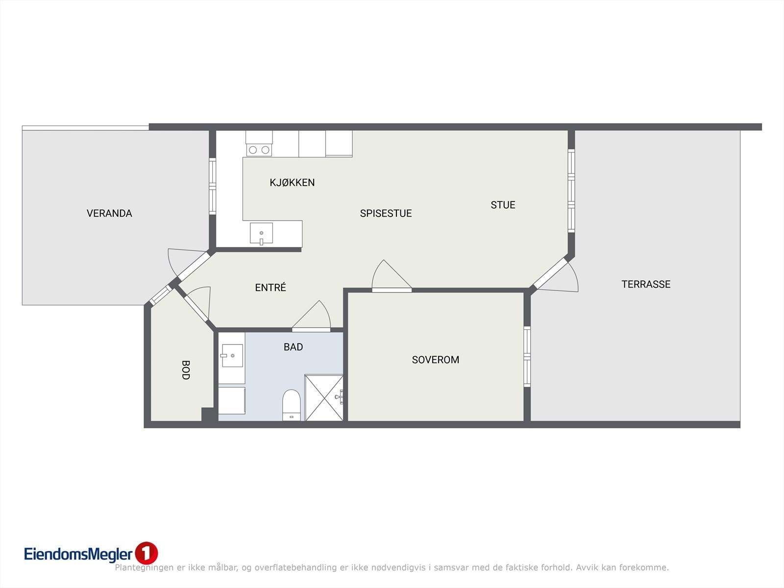 Plantegning. Galleribilde