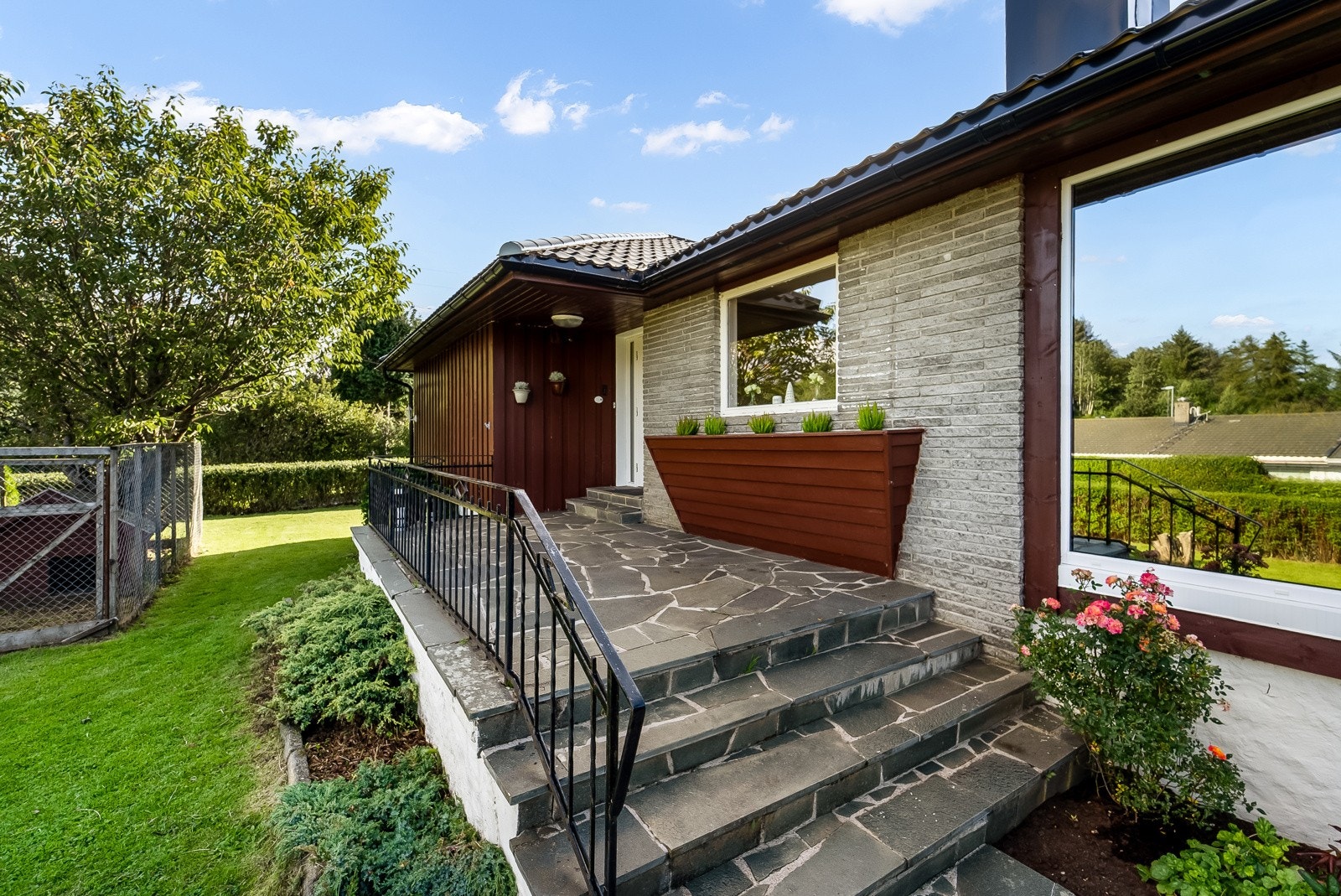 Innbydende inngangsparti Galleribilde