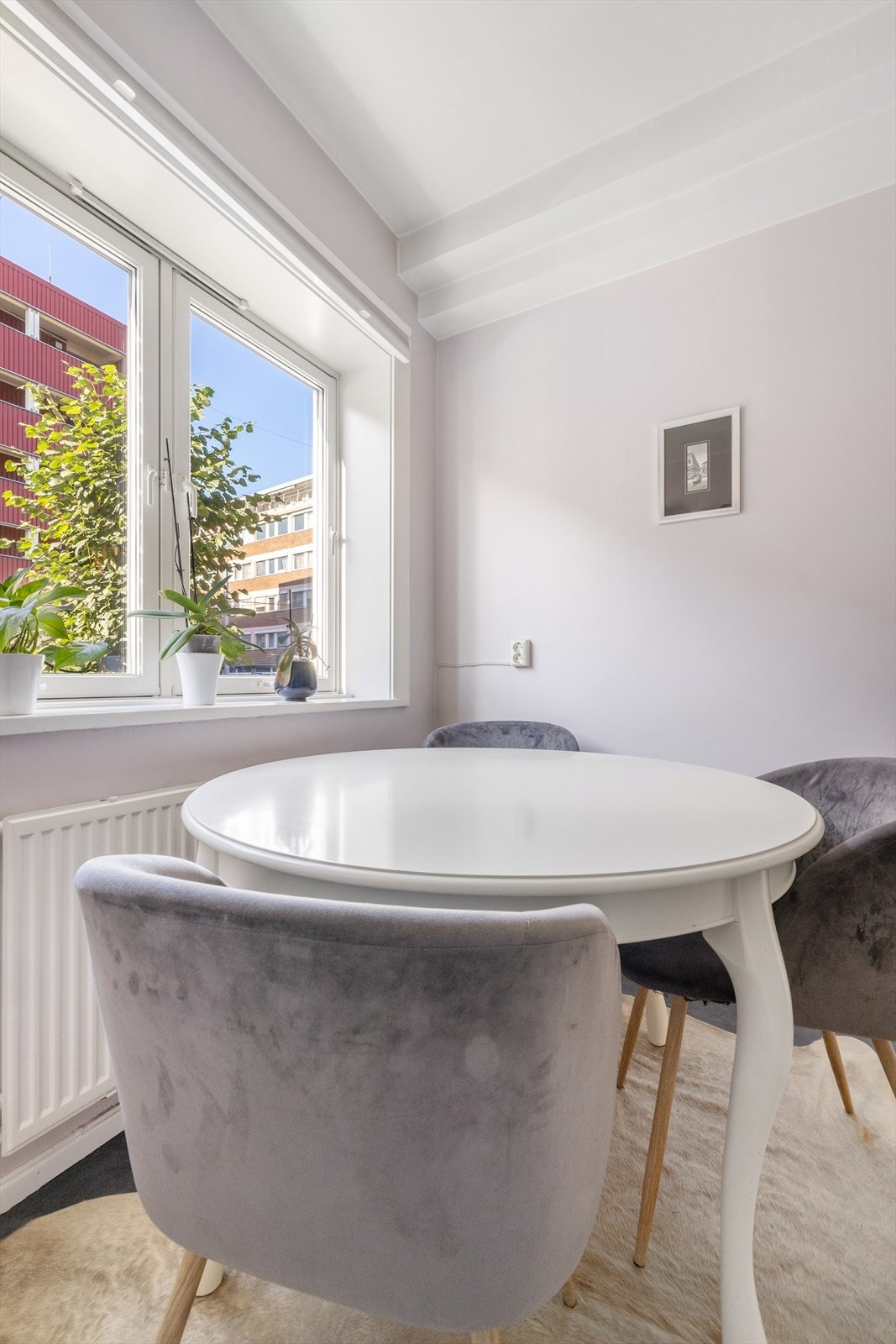 - Fine solforhold inn fra vindusflatene - Galleribilde