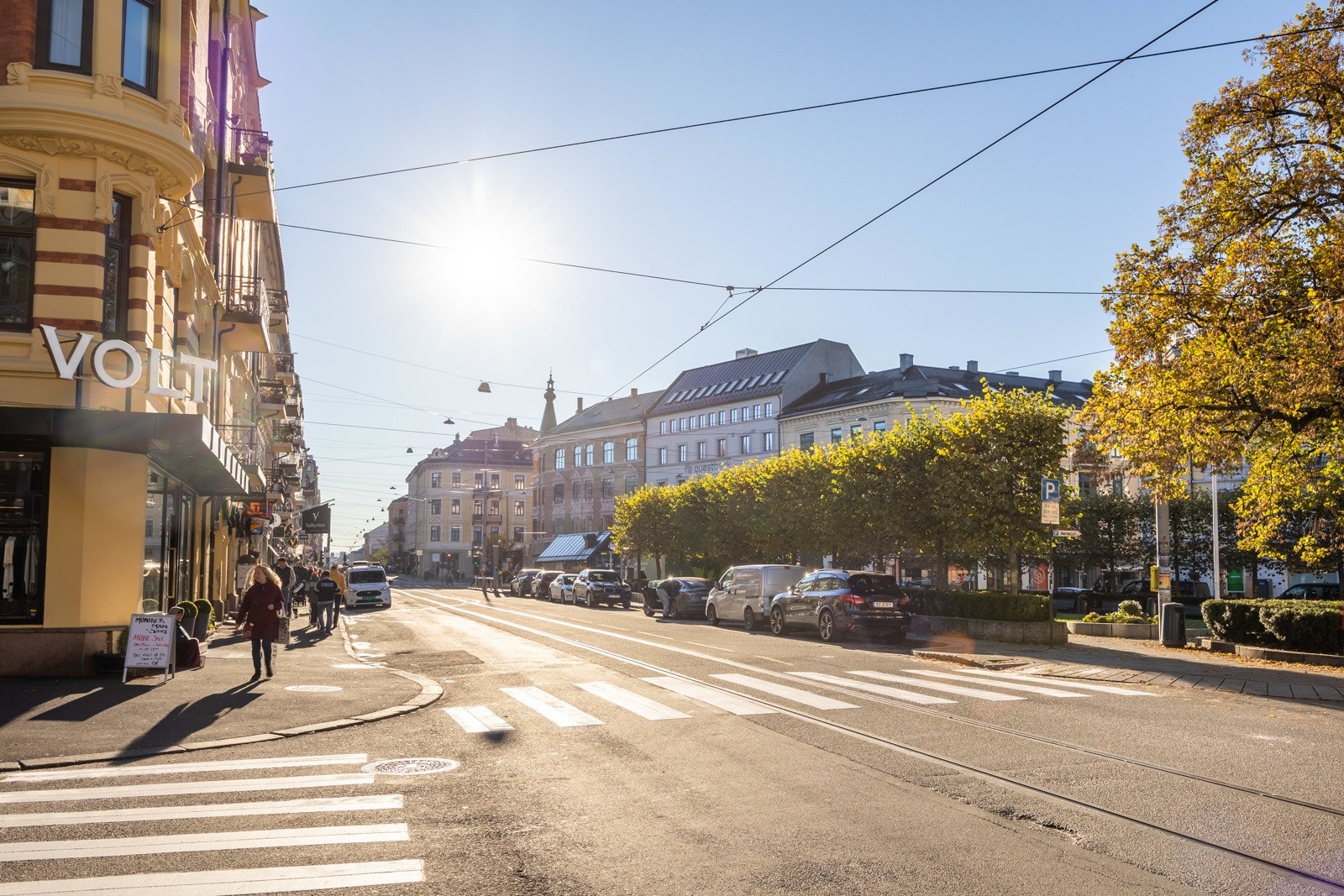 Gangavstand til to av Oslos mest ettertraktede handlegater, Bogstadveien og Hegdehaugsveien. Galleribilde