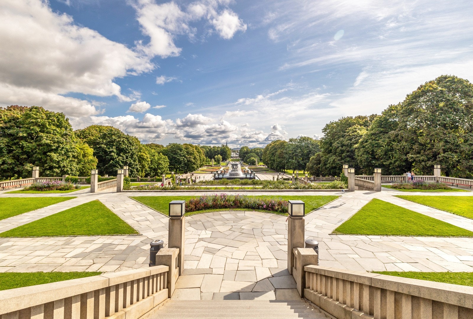 Frognerparken ligger kun noen få minutter unna leiligheten. Galleribilde
