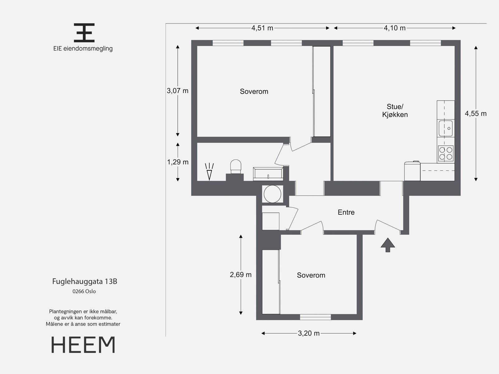 Plantegning | 3. etasje Galleribilde