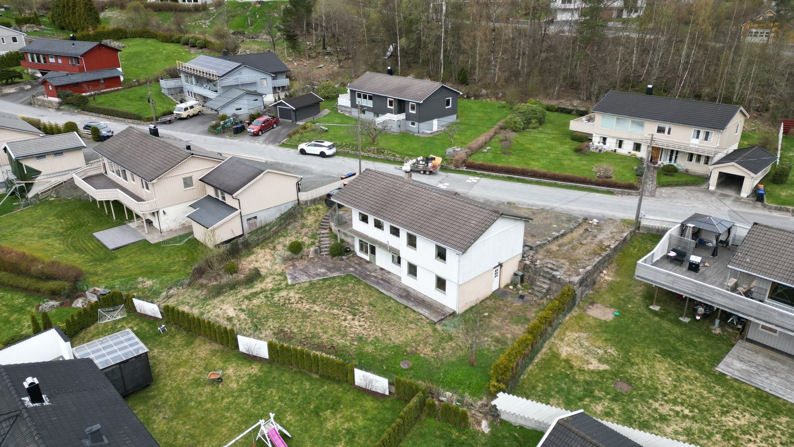 Oversiktsbilde bolig og tomt Galleribilde