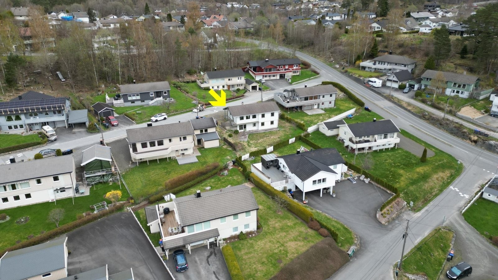 Oversikt boligfeltet Galleribilde