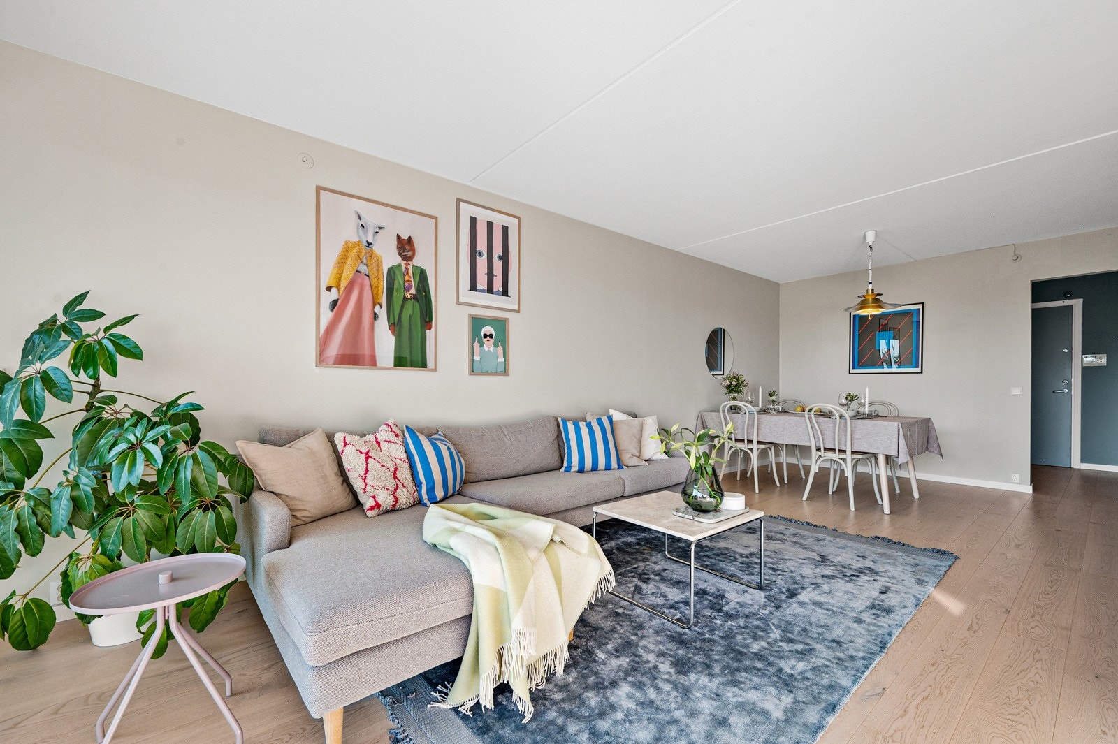 Det elektriske anlegget i leiligheten har blitt oppgradert i 2020-2022. Galleribilde