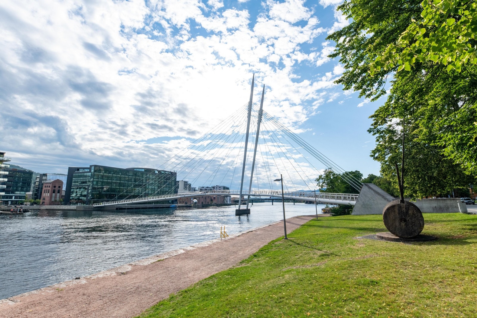 Ypsilon bro og Union brygge er kun en kort spasertur unna Galleribilde