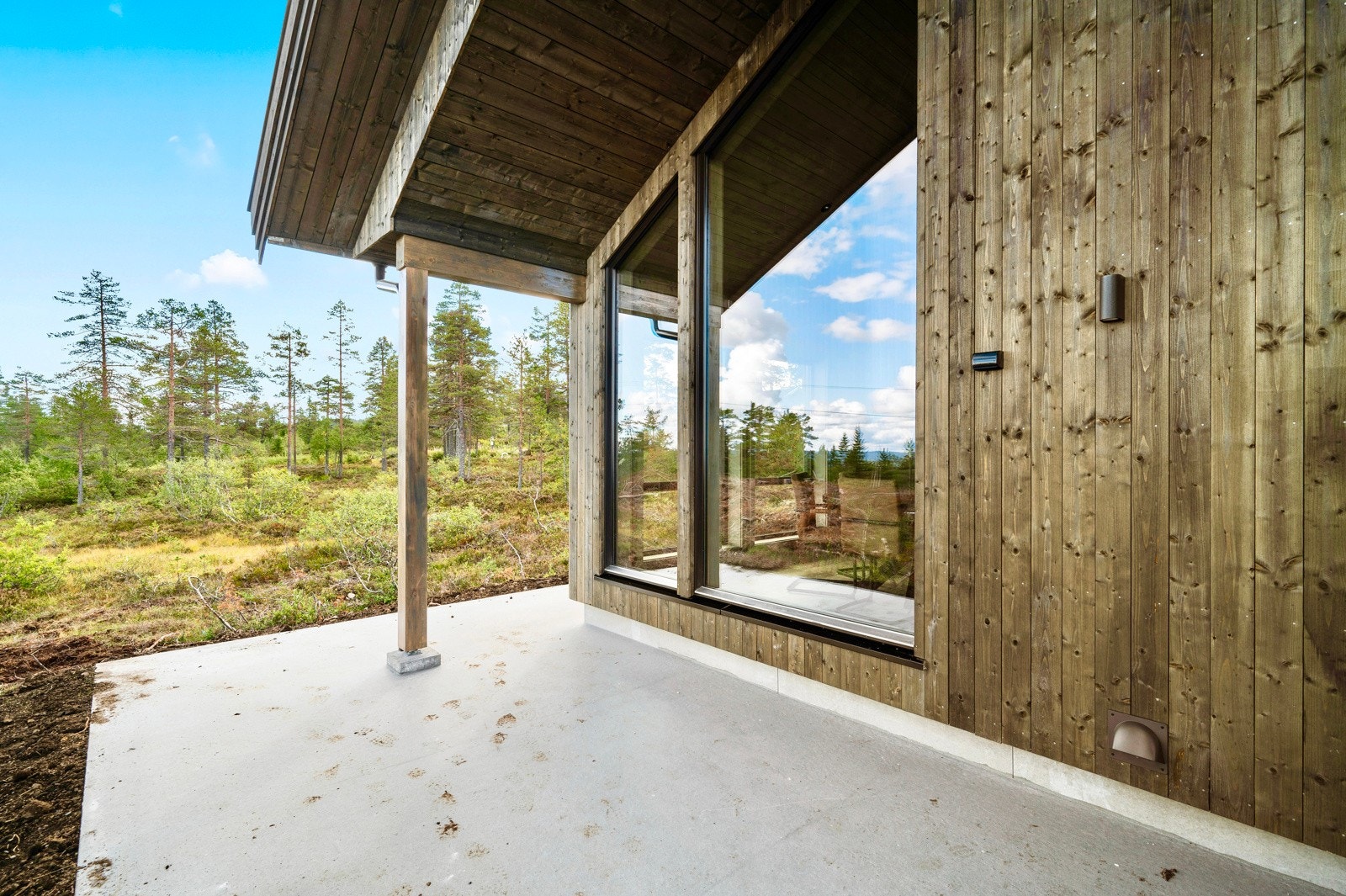 Her er det plass til utemøbler Galleribilde