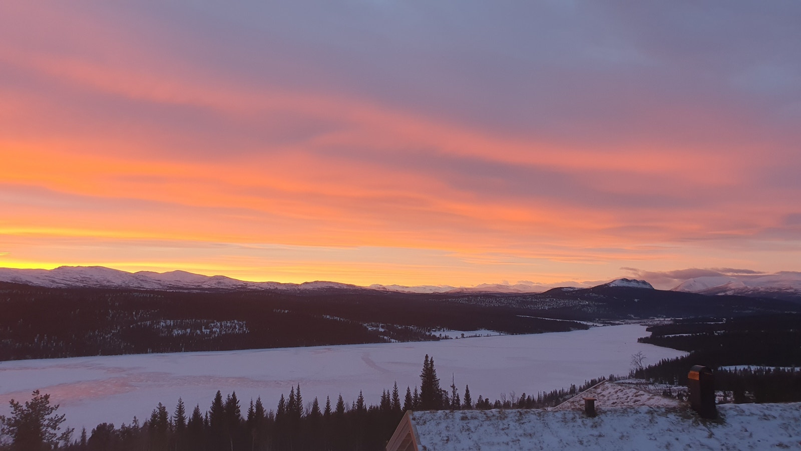 Kveldsstemning i Toppagrenda Galleribilde