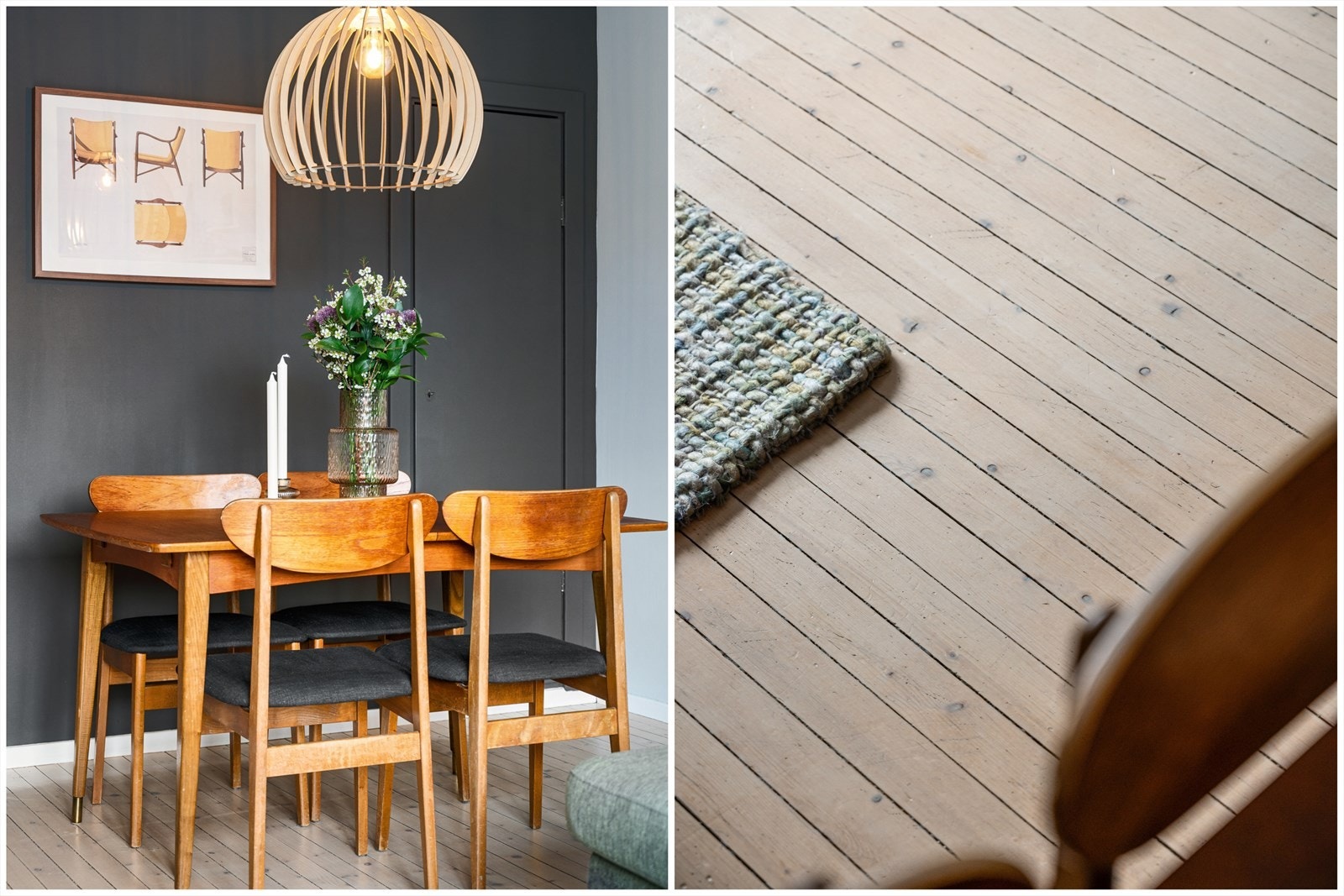 Pene originale tregulv. Galleribilde