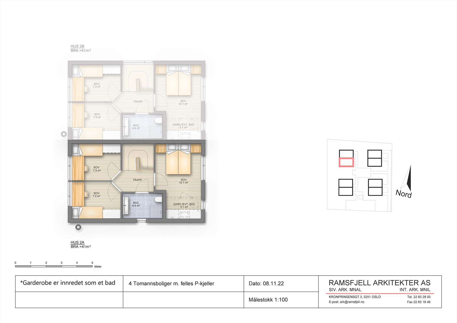 Plantegning 2.etasje Galleribilde